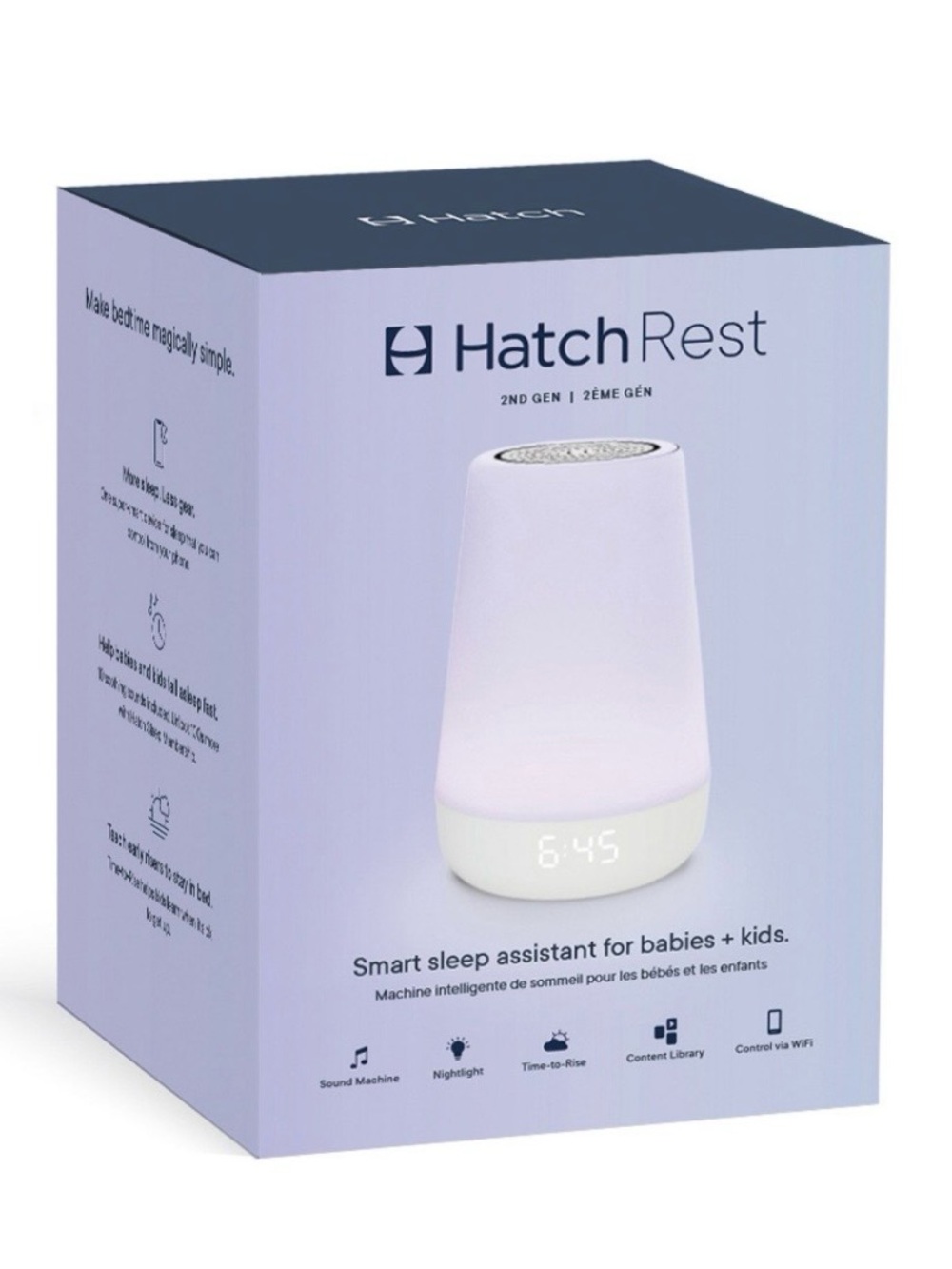 Hatch Rest 2nd Generation Sound machine and light